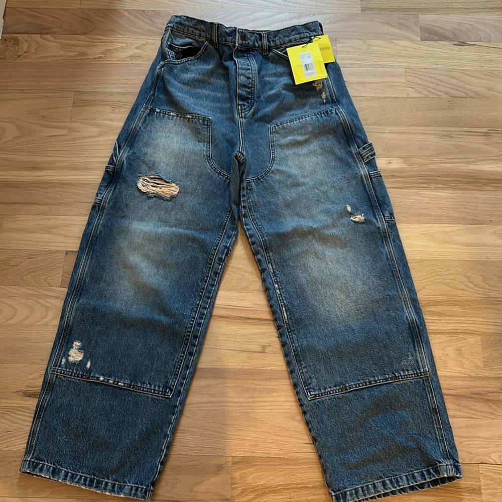 Marc Jacobs Women's Boyfriend Jeans - Blue Denim - Picture 6 of 8